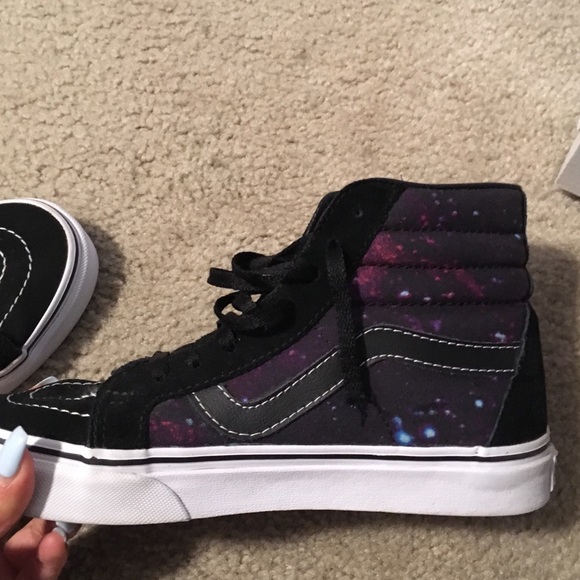 galaxy vans high tops